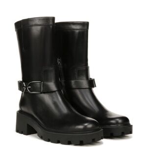 Franco Sarto Women's Elle Boot In Black Leather